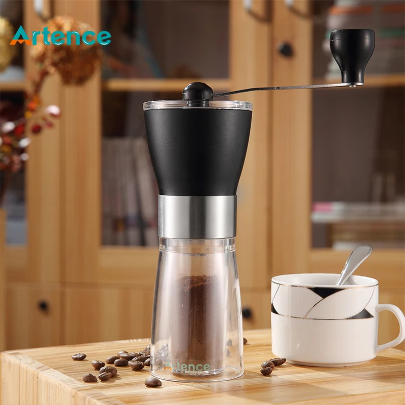 Portable Manual Coffee Grinder Conical Ceramic Burr
