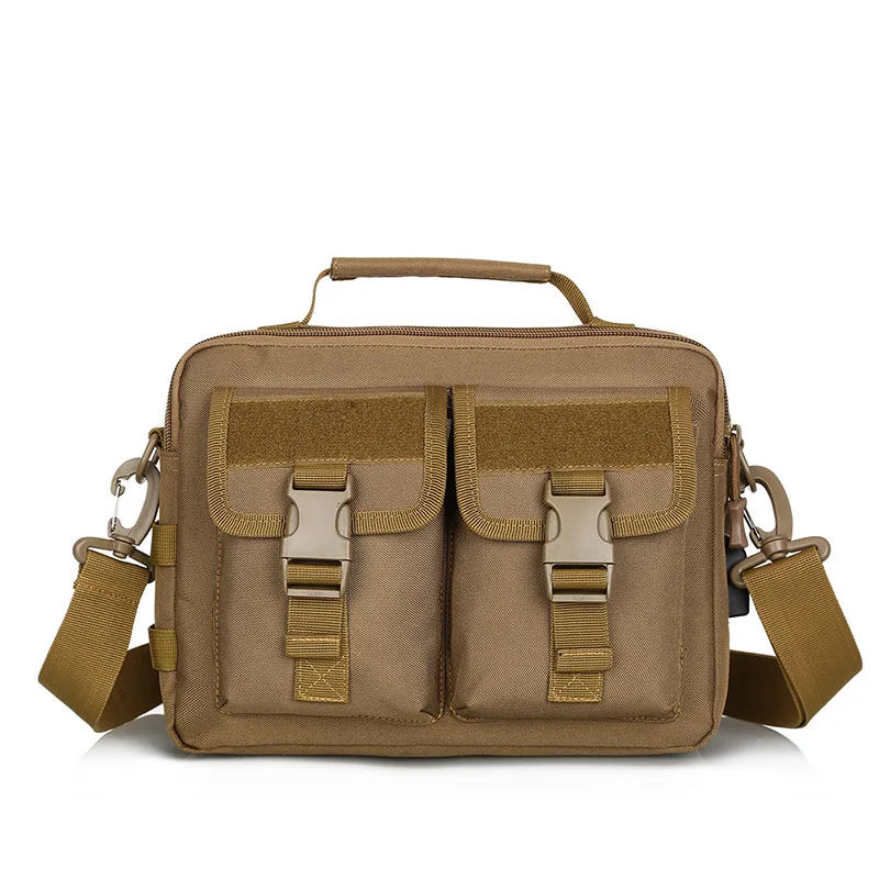 Мужская многофункциональная сумка-мессенджер дорожная сумка через плечо Боковая Сумка - Цвет: Хаки