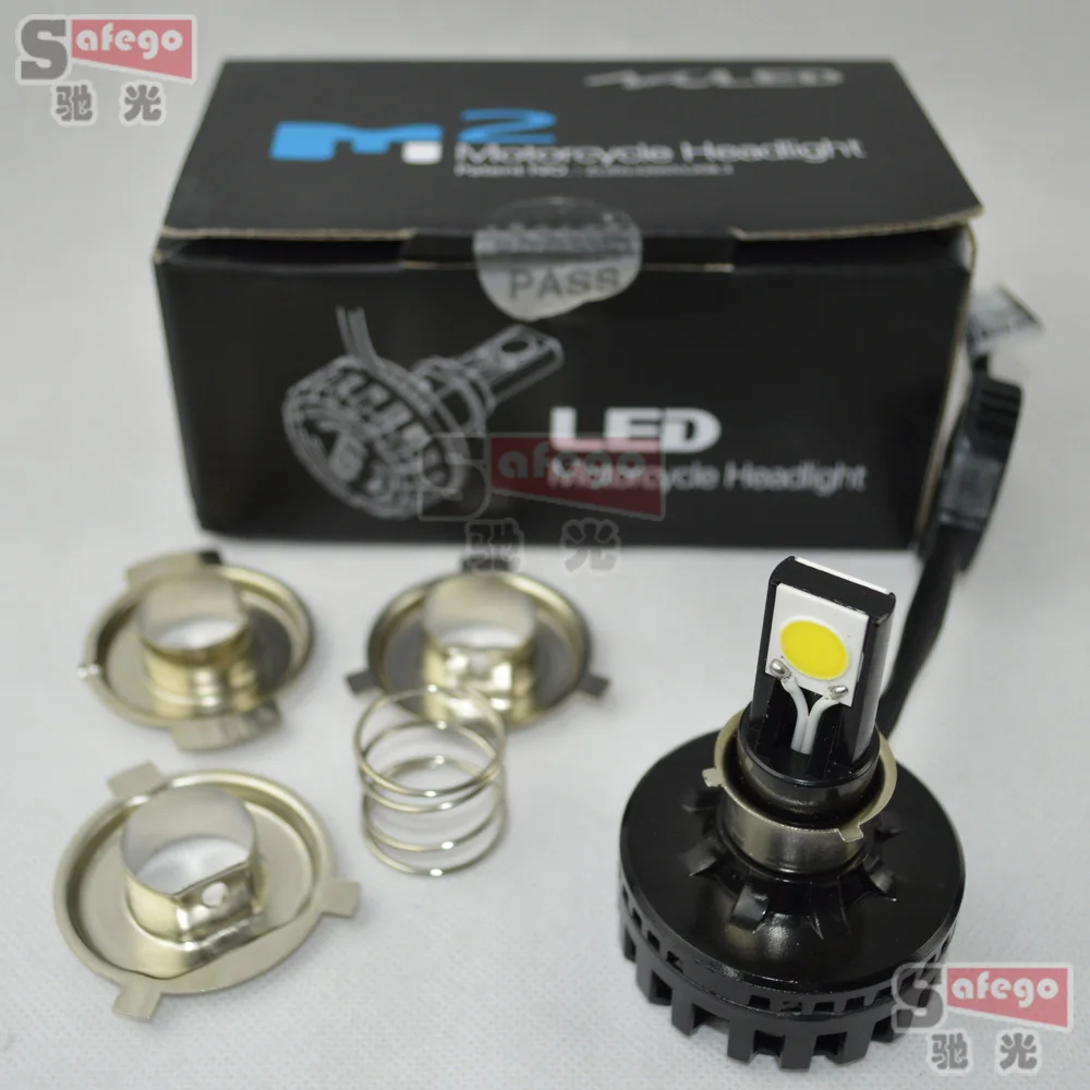 White Led 00lm 18w Headlight Lamp Bulb H4 Ph7 Ph11 Adaptor Led Diring For Bmw