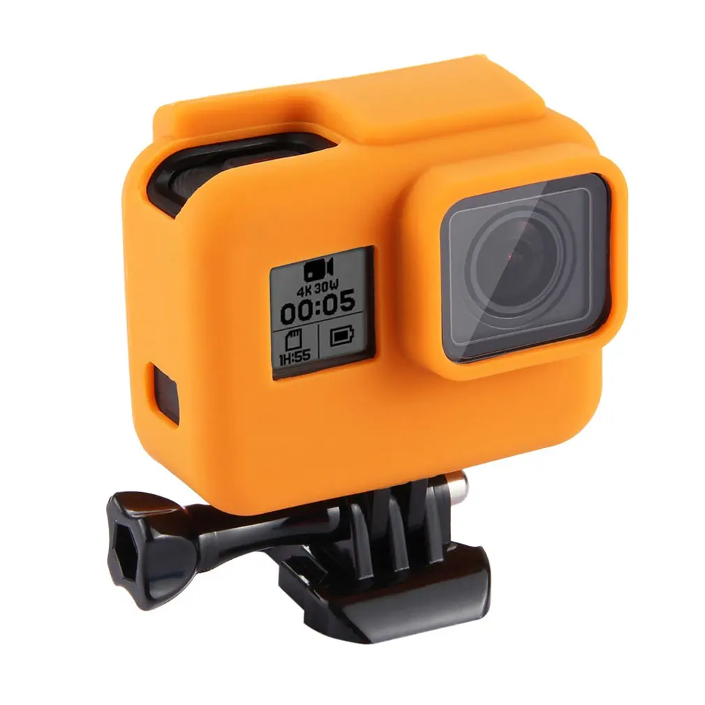 Силиконовый чехол PULUZ для Gopro Hero5 аксессуары камеры Противоударная установка