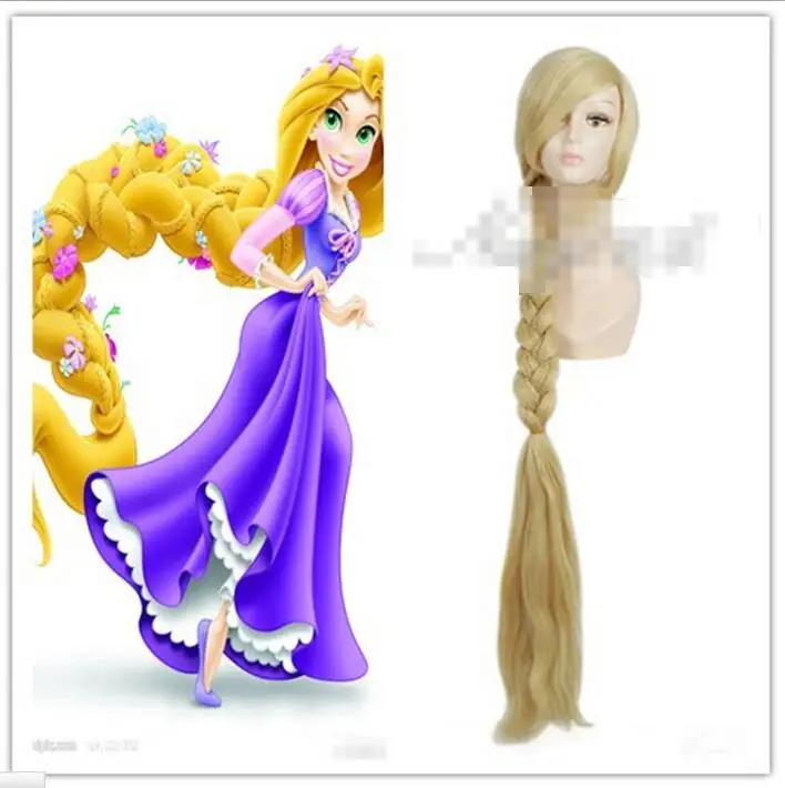 Hot heat resistant Party hair>>>120cm Long Blonde Cosplay ...