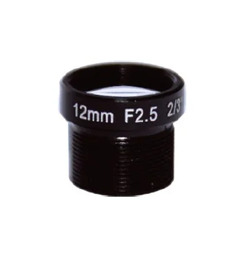10 мегапикселей Φ 12 мм 2/3 'ɻoard lens F2.5 fixed Iris (настраиваемый) FA/M12-Mount подходит для