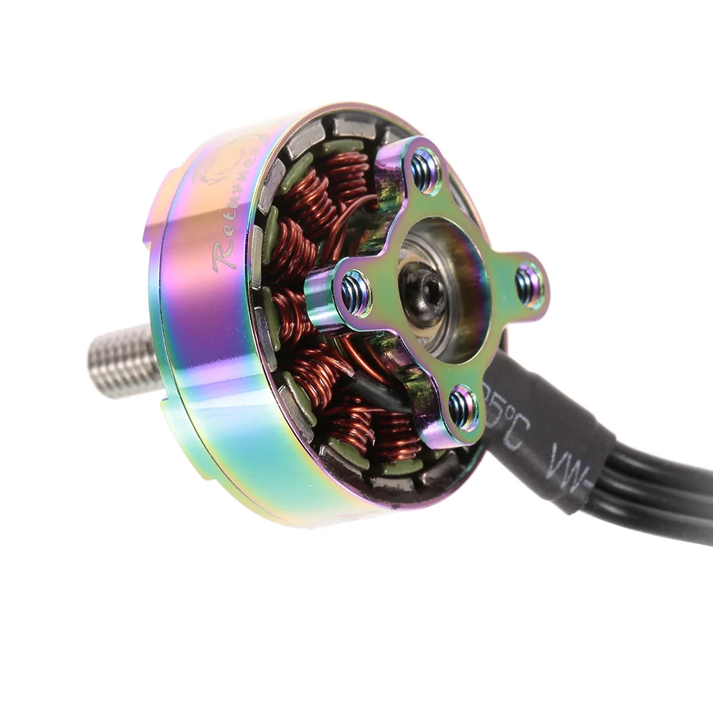 Бесщеточный двигатель 2 шт. FPV Returner R6 4 5S 2306 2450KV CW/CCW Для QAV220 250 RC гоночный