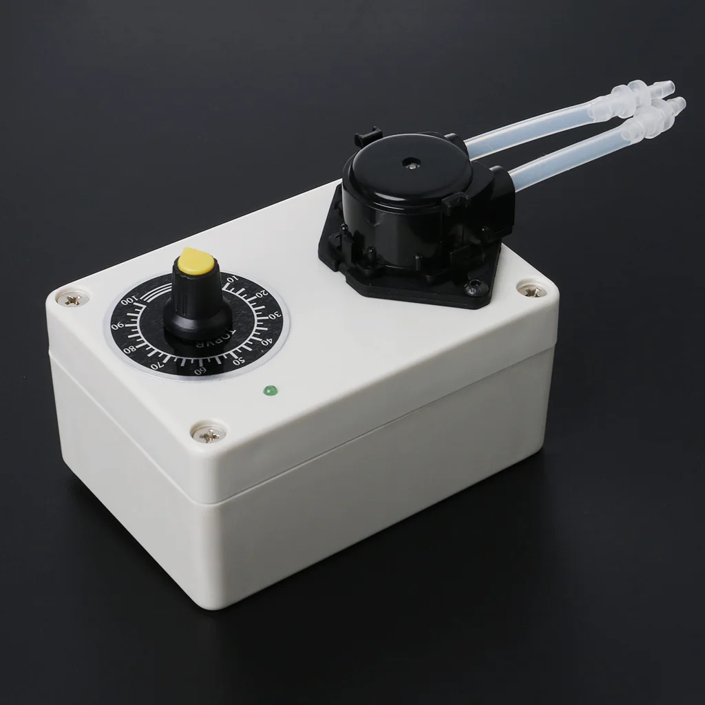 2018 High Quality New DC 12V Dosing Pump Speed Adjustable Peristaltic