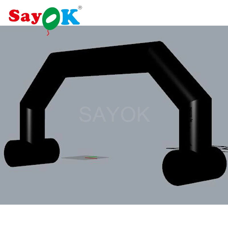 

Sayok Customized Inflatable Arch Door 16.4x10ft Inflatable Arch Gate for Advertising Event Entrance Finish Line Decoration
