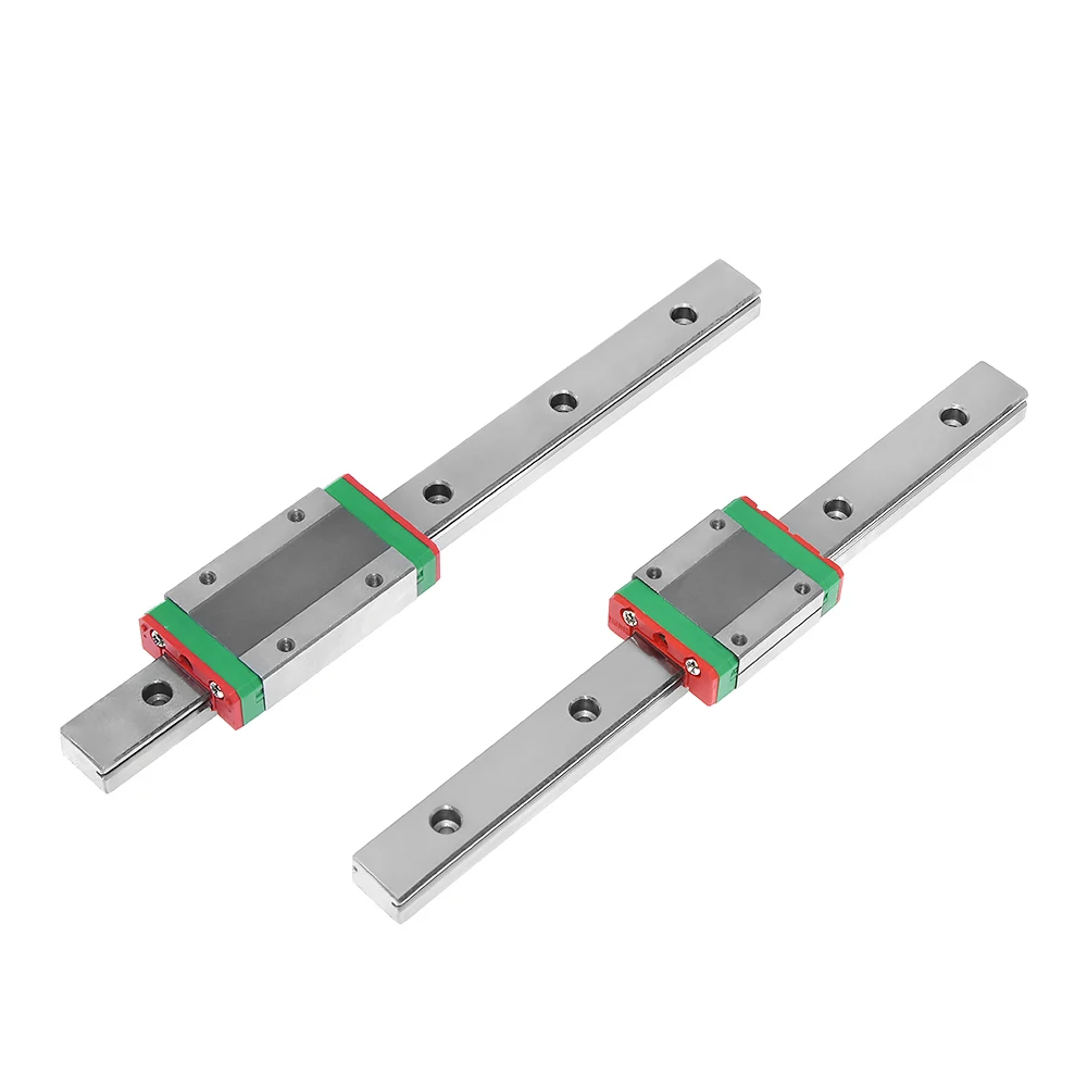 CNC линейные рельсы MGN12 MGN15 MGN9 100 200 300 350 400 450 500 600 мм миниатюрные линейные рельсы горка для станков с ЧПУ, 3d принтер