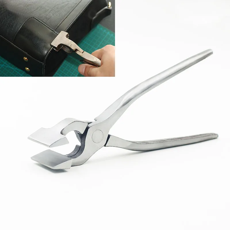 1 pcs New Leather Edge Adjustment Press Flatten Plier Clamp For Leather