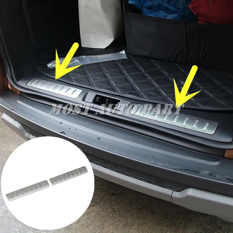 

Rear Bumper Cargo Door Sill Scuff Plate For Land Rover Range Rover Evoque 2012-2018