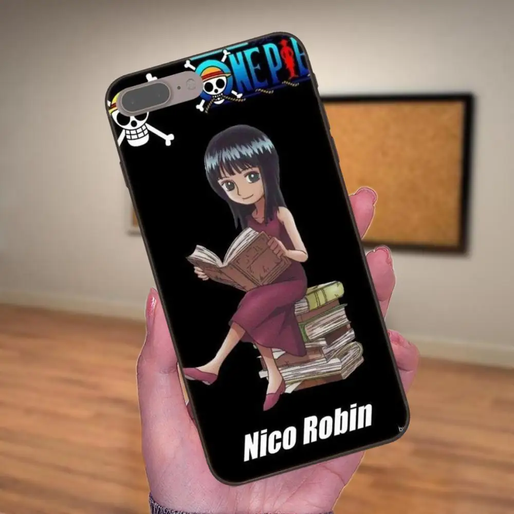 Популярный чехол для Apple iPhone 4 4S 5 5S SE 6 6S 7 8 Plus X XS Max XR Nico Robin One Piece|Чехлы-накладки| |