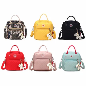 

Fashion Multifunction Mummy Shoulder Bags Small Nylon Waterproof Backpacks Baby Nappy Diaper Bag Tote 2020 New THINKTHENDO