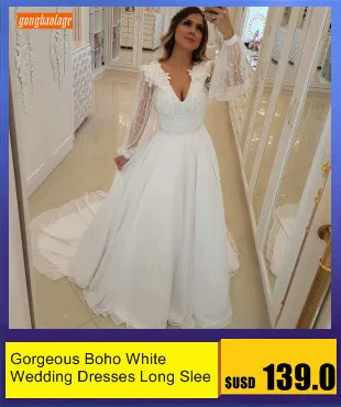 Великолепные белые свадебные платья с длинными рукавами, с открытыми плечами, атласные, с коротким шлейфом, с карманами, сексуальные, с поясом, свадебное платье принцессы, церковное, свадебное платье