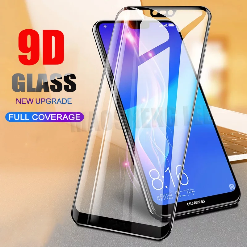 Закаленное стекло 9D для Huawei Nova 3 3i 3e защитное с полным покрытием 5T 5Z Pro|Защитные