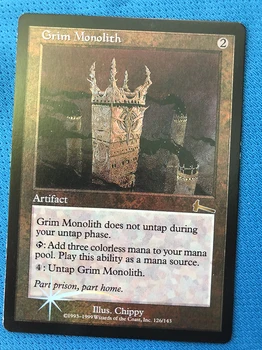 

Grim Monolith urza's legacy Foil magician ProxyKing 8.0 VIP the proxy cards to gathering every single mg card.