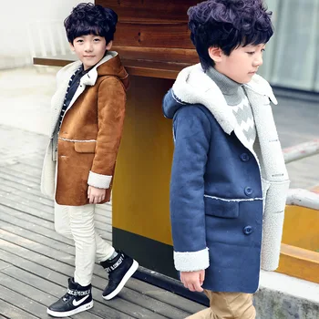 

Children's Garment Winter Clothes Children Long Overcoat