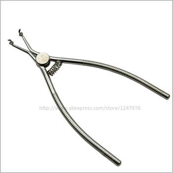 

Dental watercress forming sheet clamp Russia bean forming piece placing forceps clip pliers tablets'forming bean
