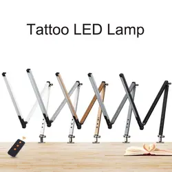 Регулируемая Татуировка светодиодный лампа с зажимом яркий без тени настольная лампа тату Макияж инструмент принадлежности для