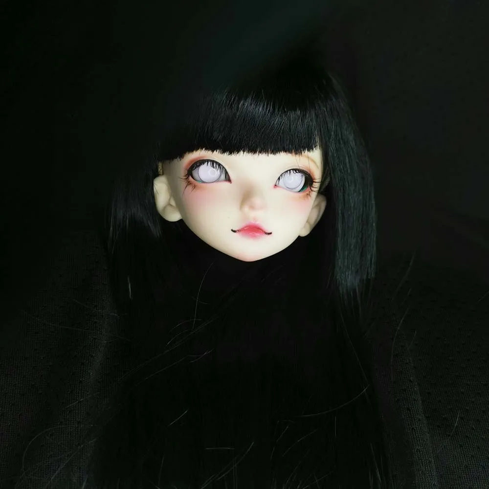 Кукла Naruto hyooga Hinata white bjd eyes 1/4 1/3/6 1/8 BJd SD MSD 10 мм 12 14 22 20 пластиковая кукла с принтом