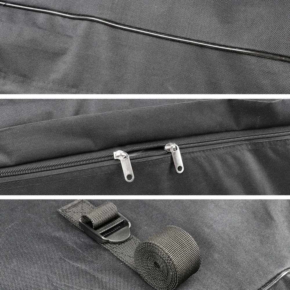 TIROL المياه مقاومة سقف حقيبة 15 قدم مكعب سقف أعلى ناقل البضائع للمركبات مع سقف القضبان SUV فان صندوق البضائع T20656b