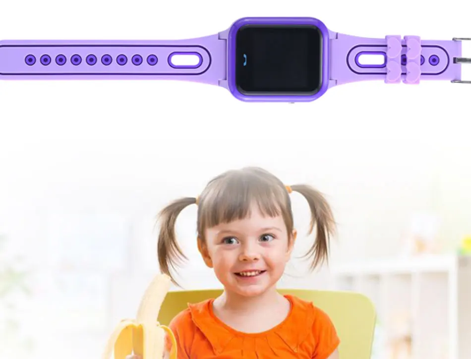 SALFRESA L60 Children Smart Watch Waterproof IP67 Color Touch Screen 1.33'' Baby Safety Kids AGPS LBS Smart Bracelet for Child-12