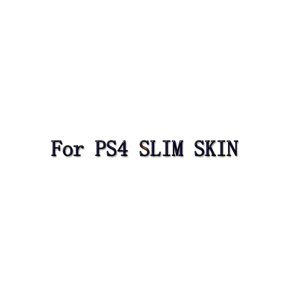 For PS4 SLIM Skin PS4, PS4 SLIM, PS4 PRO, kingd Swtich виниловые наклейки в розницу и оптом для Xbox One, Xbox One Slim, Xbox one X Skins - Цвет: For PS4 SLIM Skin
