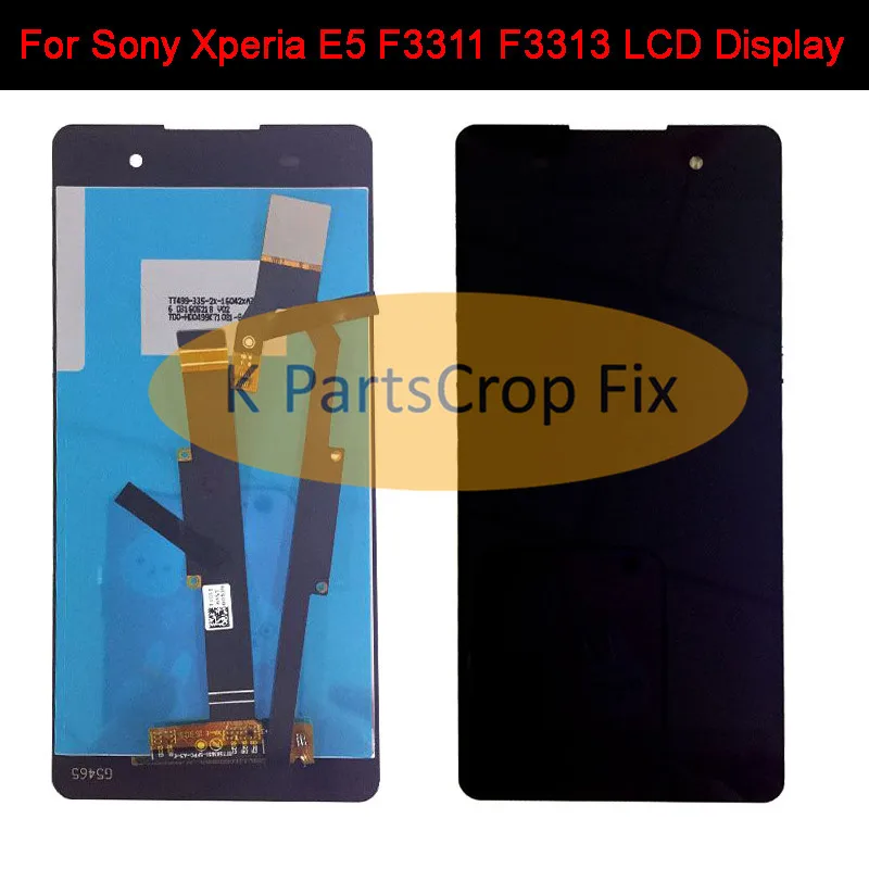ЖК-дисплей f3311 для Sony Xperia E5 5 0 дюйма F3311 F3313 сенсорный экран с дигитайзером полная