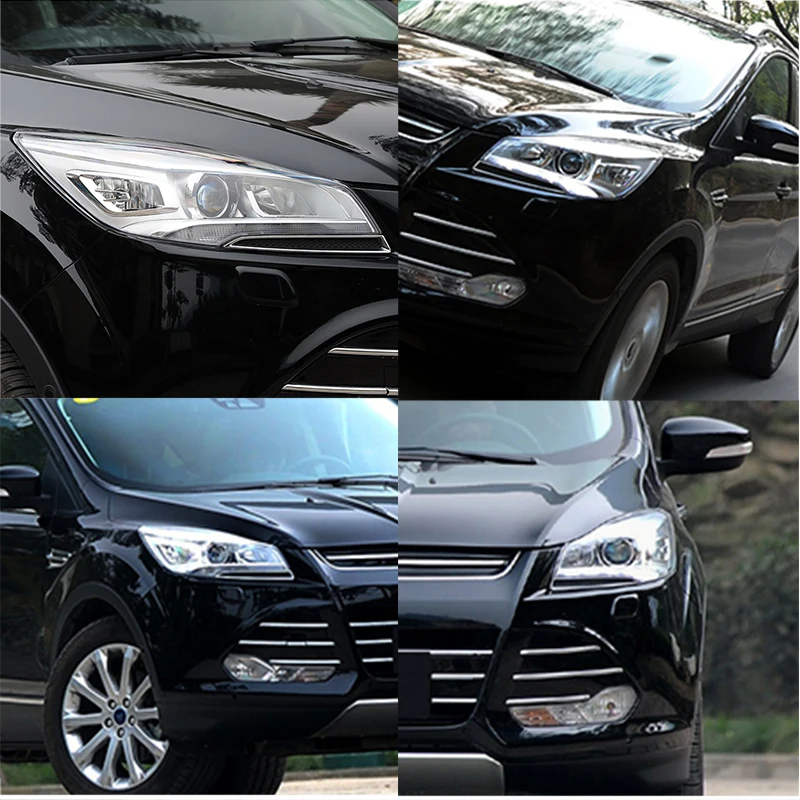 Hlxg для Ford Kuga 2013 2014 2015 автомобильные светодиодный фары в сборе DRL Trun сигнальные