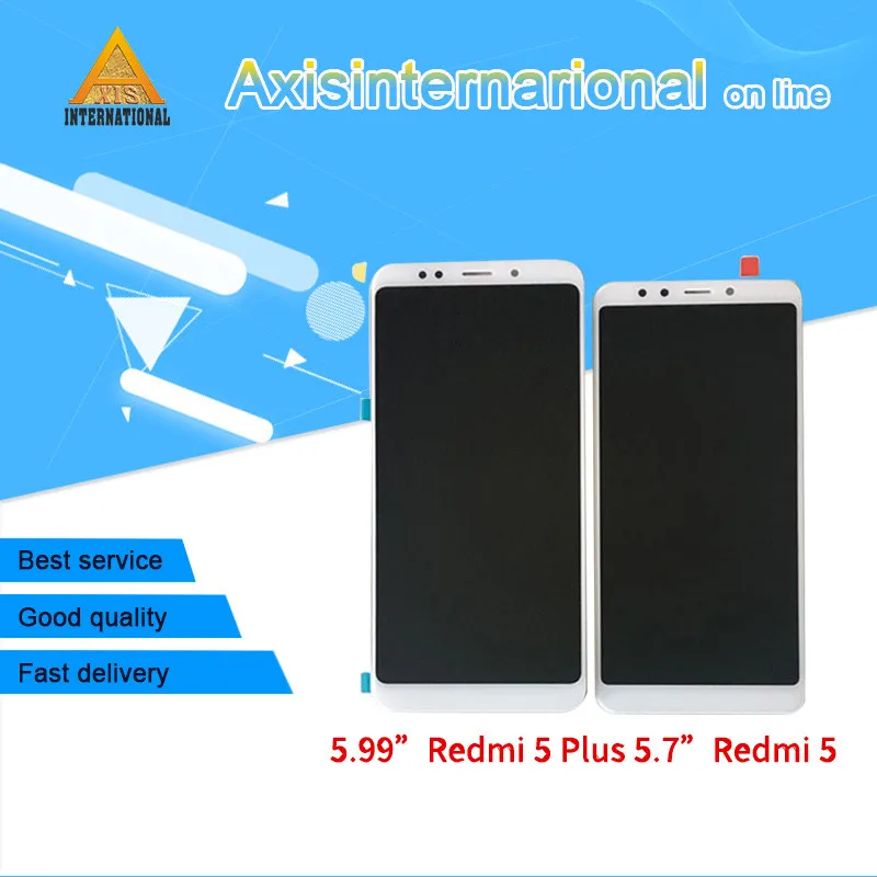 

Original Axisinternational For 5.7" Xiaomi Redmi 5 Redmi5 LCD Screen Display+Touch Screen Panel Digitizer For Redmi 5 Display