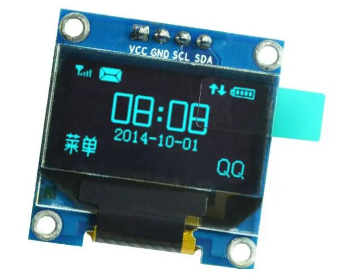 0 96 дюймовый OLED дисплей 12864 LCD модуль IIC интерфейс | Электроника