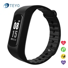 Teyo Спорт Smart Band W4S браслет Bluetooth 4.0 сердечного ритма сна Мониторы Фитнес трекер Водонепроницаемый смарт-браслет Android IOS
