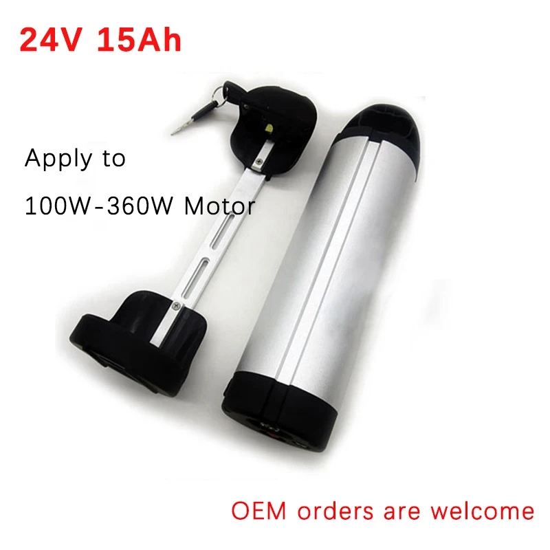 24V 360W 15Ah литиевая аккумуляторная батарея для электровелосипеда мотора скутера