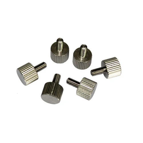 M5 Stainless Steel Cylindrical Head Knurled Hand twist screws Screw 8mm-25mm Length | Обустройство дома