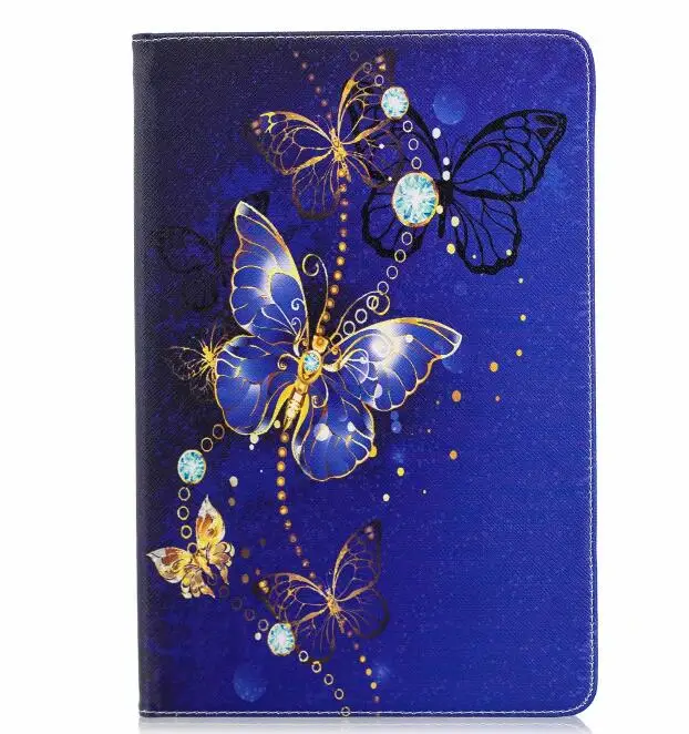 

Colorfull print universal 10.1 inch Cover for Huawei Mediapad T5 10 M5 Lite 10 M3 10 Lite Printed PU Leather Stand Case +pen