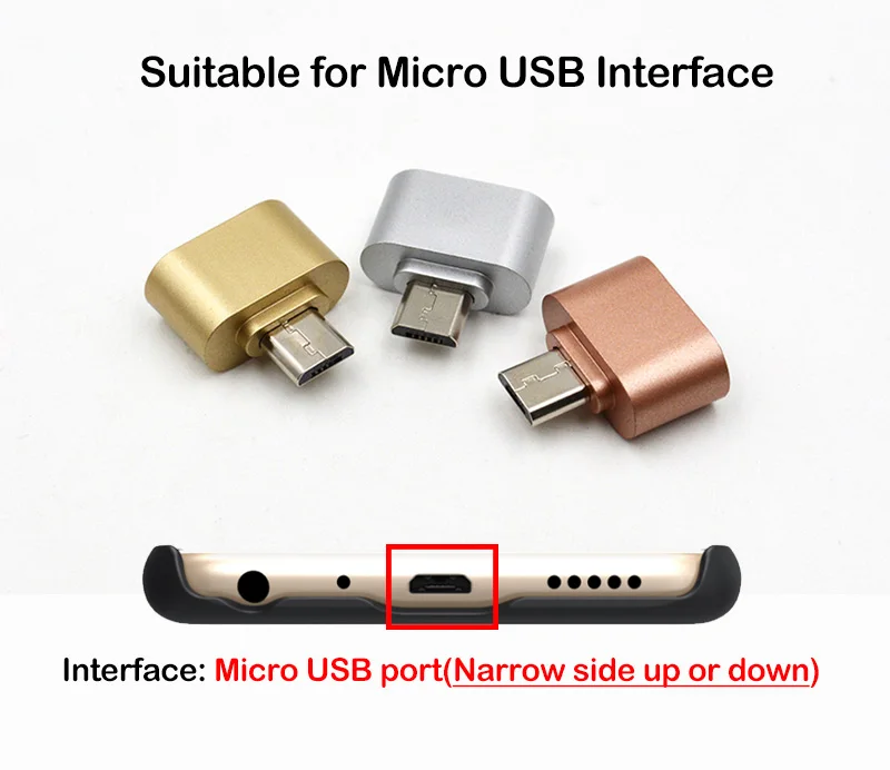 Micro USB OTG адаптер для Xiaomi Redmi Note 5 6 Pro Micro USB разъем для samsung планшета Android USB 2,0 OTG конвертер