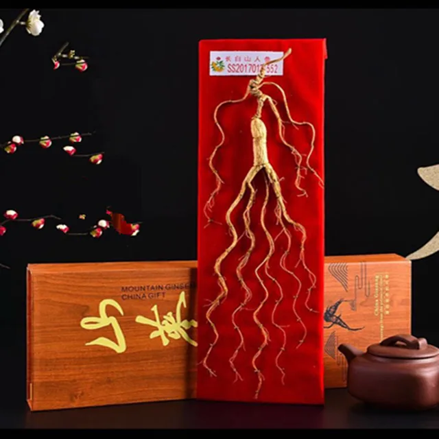 High-quality Natural Wild Ginseng, 1 Box Wild Ginseng, Enhance Physical Fitness, Strong Body, Wild Ginseng