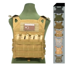 FIRECLUB тактический жилет боевой жилет Открытый Многофункциональный CS поле EVA толстый защитный жилет для охоты(ZL-YR-007