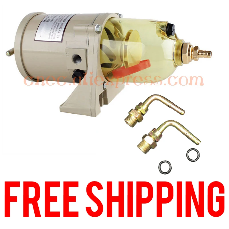 

bend joint 500FG OEM ASSEMBLY FUEL WATER SEPARATOR FILTER TURBINE DIESEL ENGINE FILTER MARINE SET PARTS INCLUDE 2010PM FOR Racor