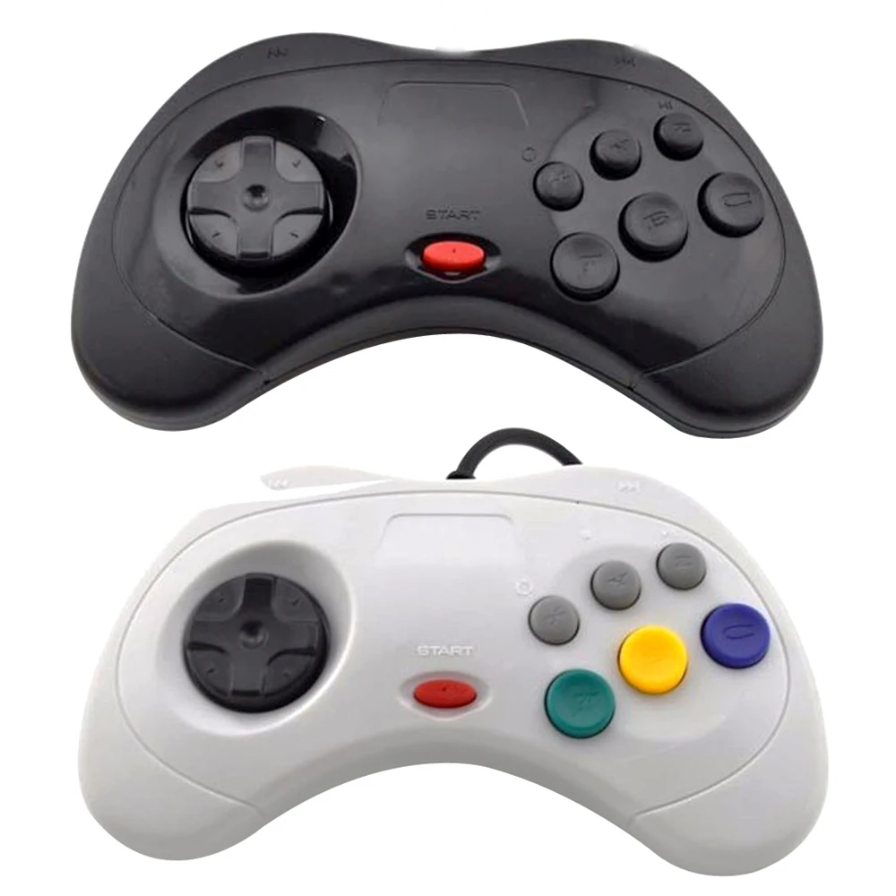 Wired USB Classic Game Controller Gamepad Joypad For Sega for Saturn