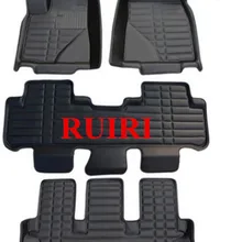 Высокое качество! На заказ автомобильные коврики для Nissan Pathfinder 7 мест-2013 водостойкие ковры для Pathfinder