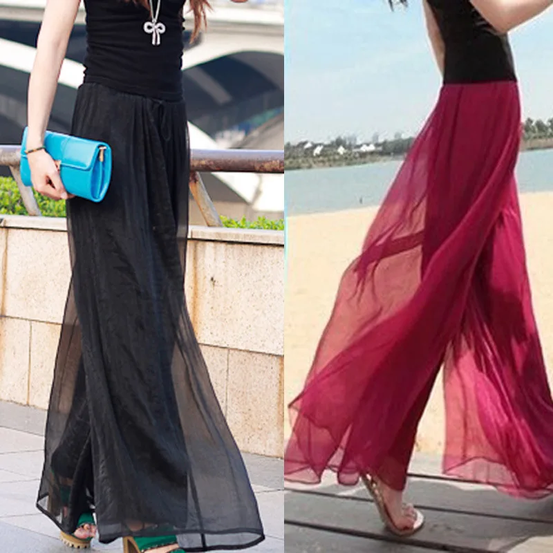 Popular Chiffon Palazzo Pants-Buy Cheap Chiffon Palazzo