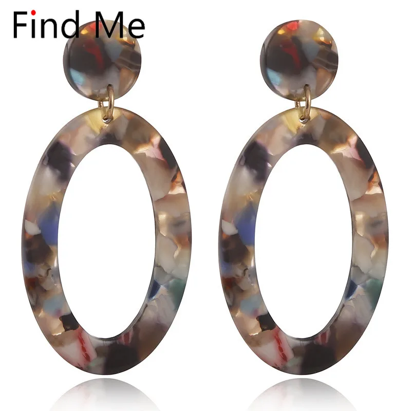 Find Me 2019 Новые Модные леопардовые Висячие серьги для женщин ювелирные изделия