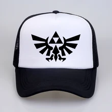 Игра Легенда о Зельде Дыхание Дикого скайворда меч символ шляпа Косплей летние бейсболки Кепка Дальнобойщика с сеткой шляпы