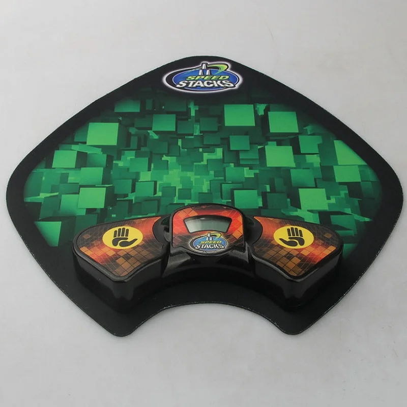 SS Speed Cubing Timer Clock Machine and Mat for Puzzle Cube Accessory for Competition Game Best