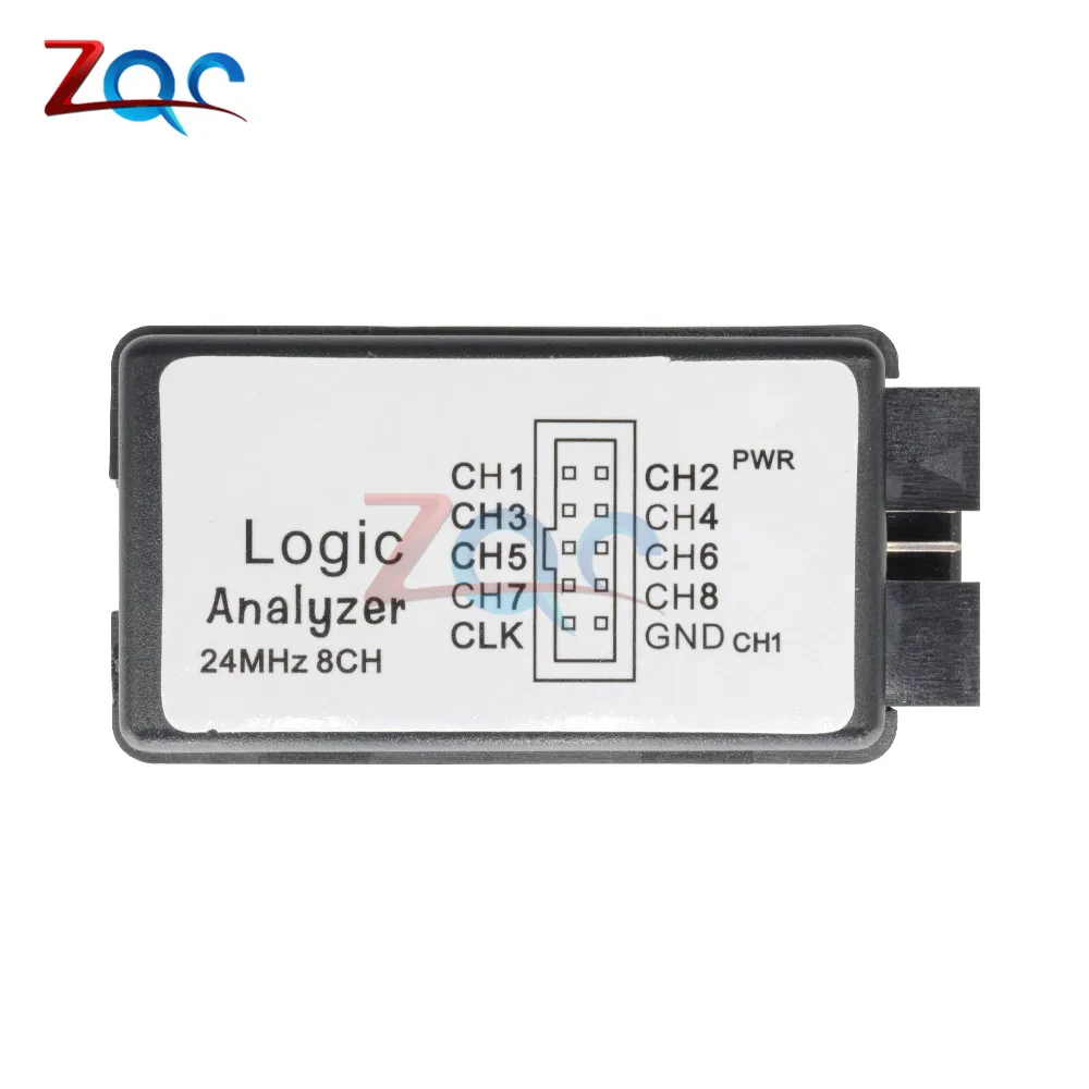 USB Logic SCM 24 МГц 8 каналов 24 м/секунд логический анализатор отладчик для ARM FPGA логический анализатор 24 м 8 каналов 16 МГц 12 МГц 8 МГц