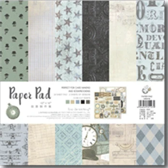 

25.5*25.5cm Scrapbooking paper pack of 24 sheets handmade craft paper craft Background pad PP009
