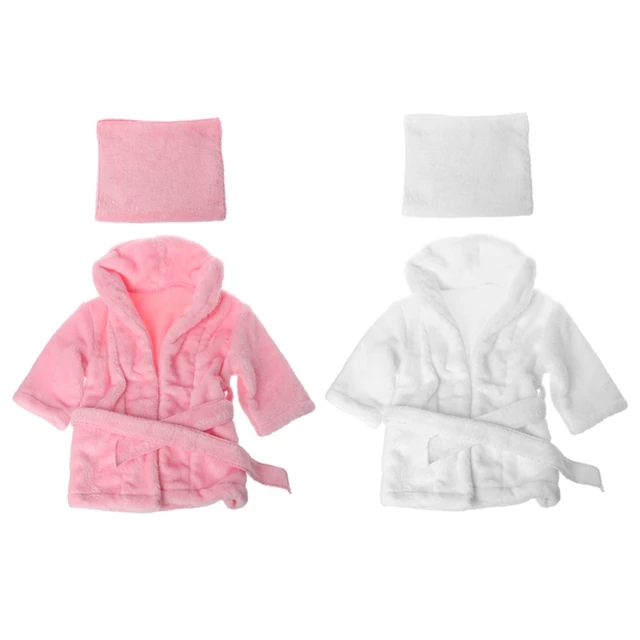 US $4.48 High Quality 2018 Bathrobes Wrap Newborn Photography Props Baby Photo Shoot Accessories JUL5-B