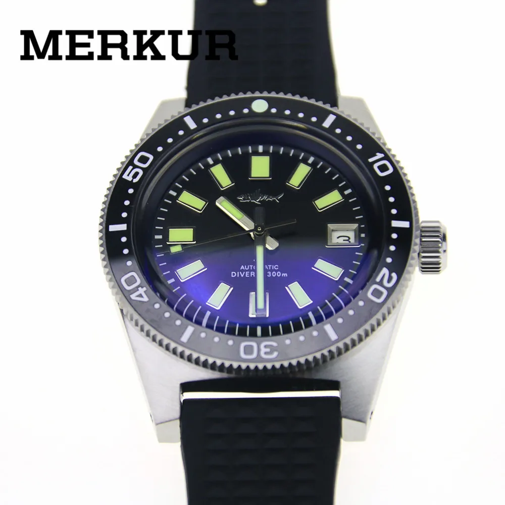 

62MAS Mechanical automatic diver sapphire 300m water resistance mens watch Scuba Marine Master