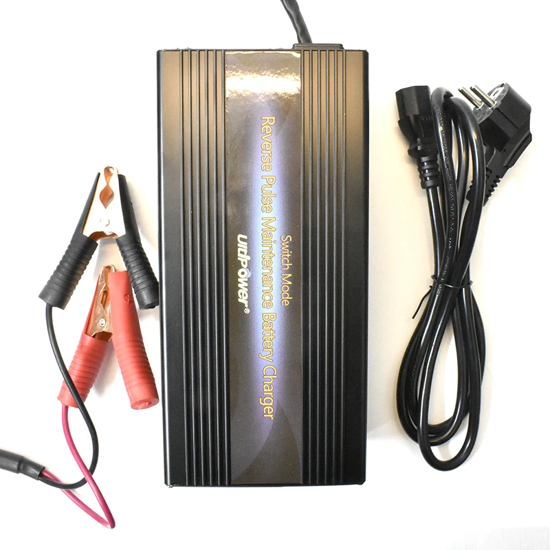 12V Smart Car Battery Lead Acid Charger 20A Automatic Reverse Pulse