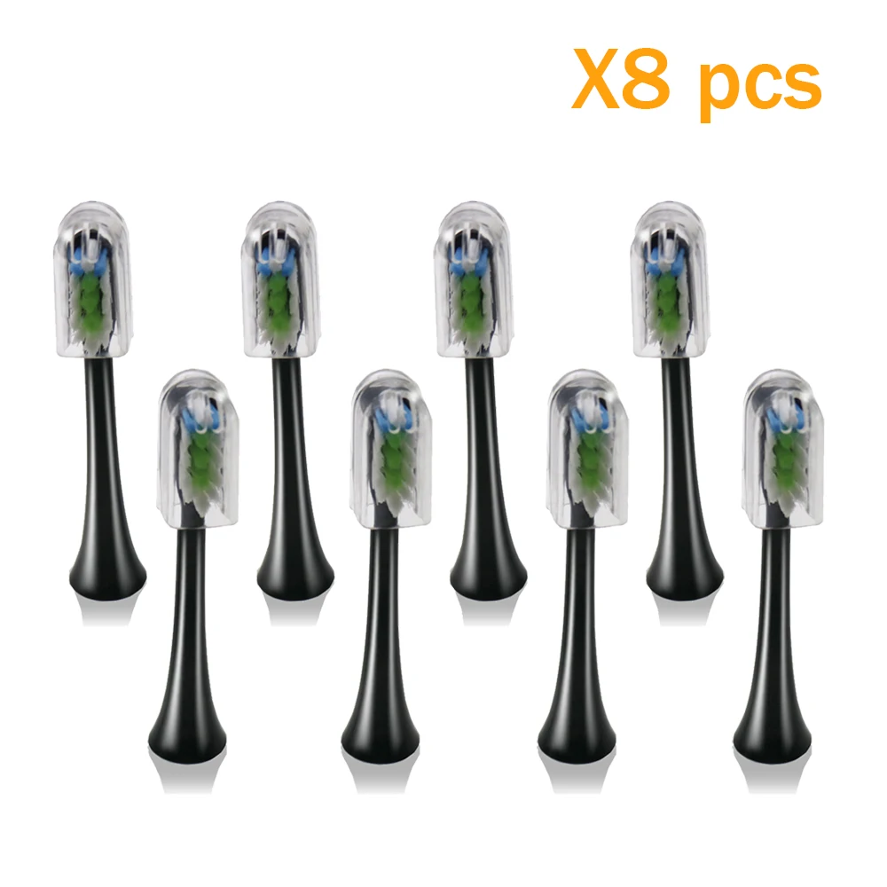 8 шт Съемные насадки для зубной щетки для Xiaomi Soocas X3 для SOOCAS/Xiaomi Mijia SOOCARE X3 электрическая зубная щетка головок