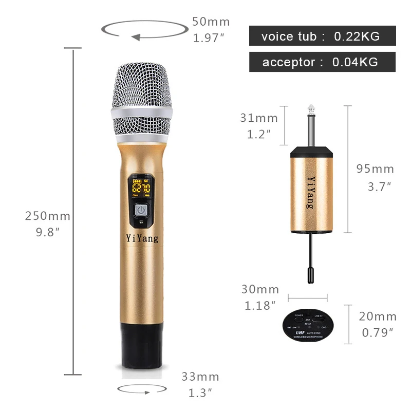 Бренд Ituf двойной беспроводной микрофон UHF частота ручной микрофон система для деловых встреч речевой караоке микрофон