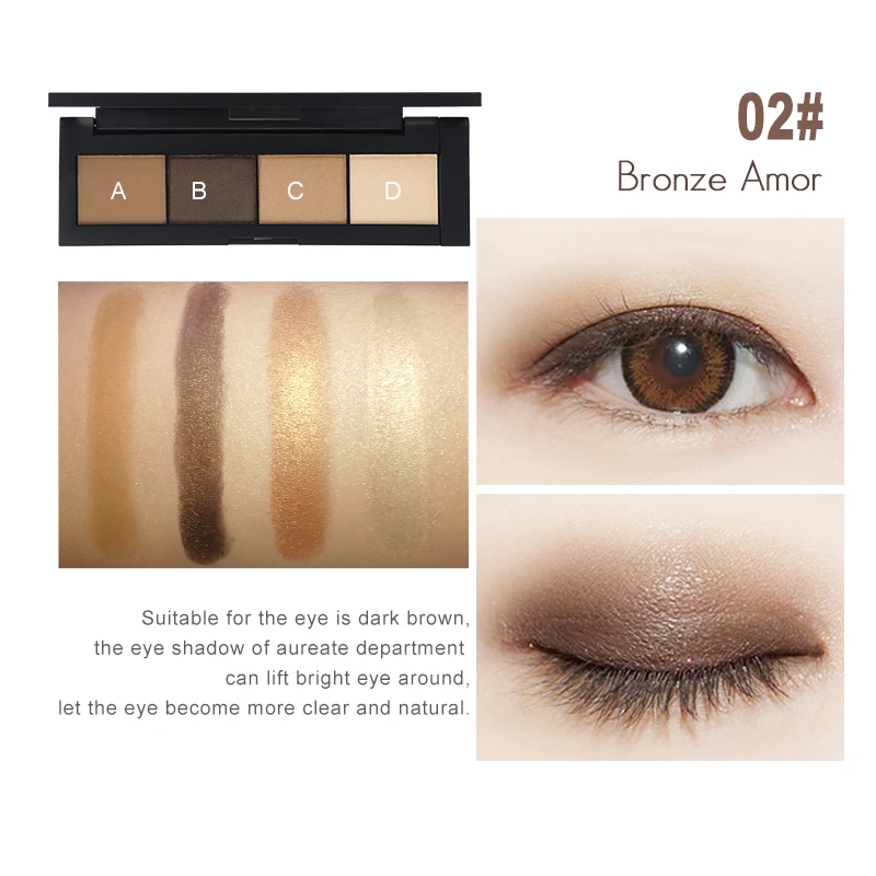 HENLICS Unlimited Color Palette Eyeshadow For Women Smokey Eye Shadow Makeup Beauty (2)
